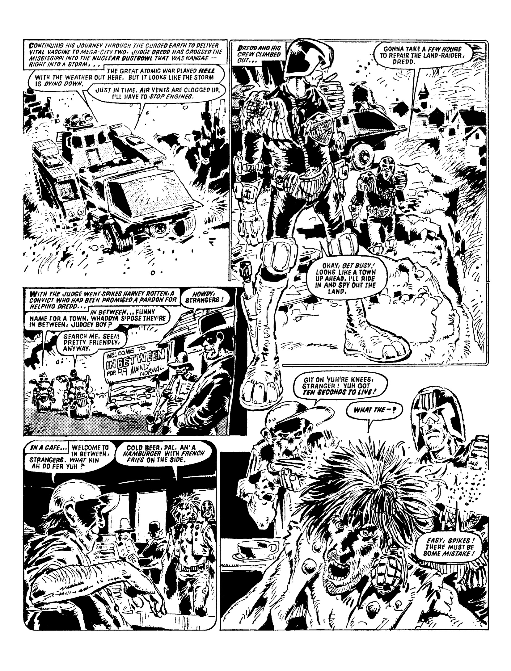 Read online Judge Dredd: The Cursed Earth Uncensored comic -  Issue # TPB - 75