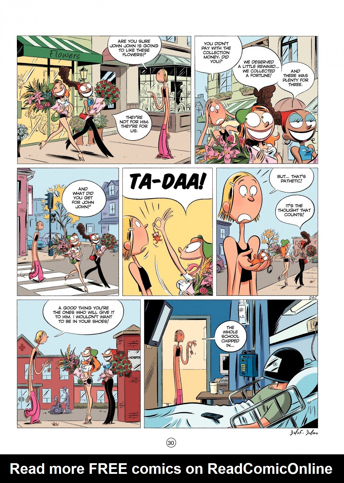 Read online The Bellybuttons comic -  Issue #1 - 30