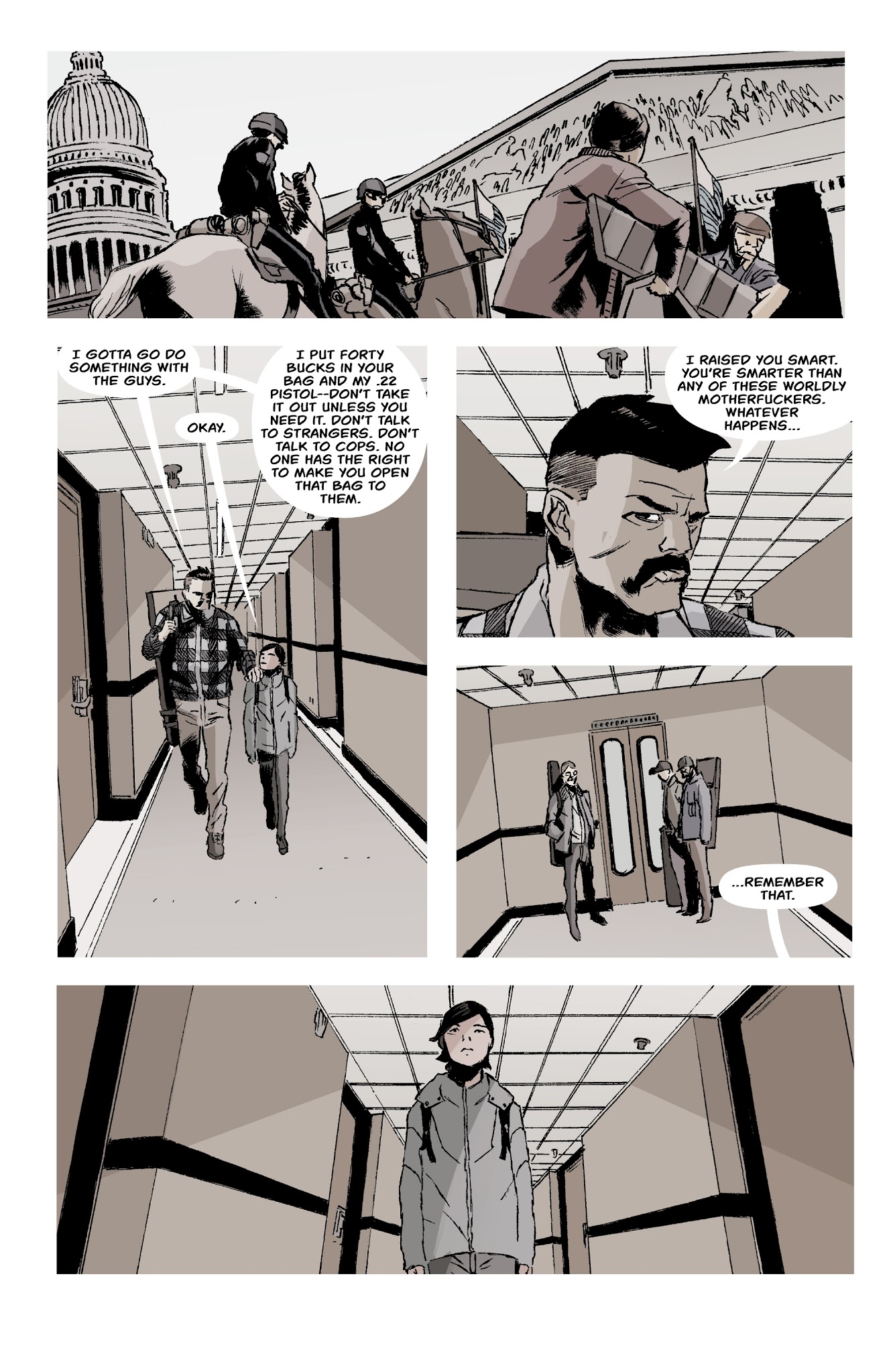 Read online Briggs Land: Lone Wolves comic -  Issue #5 - 14
