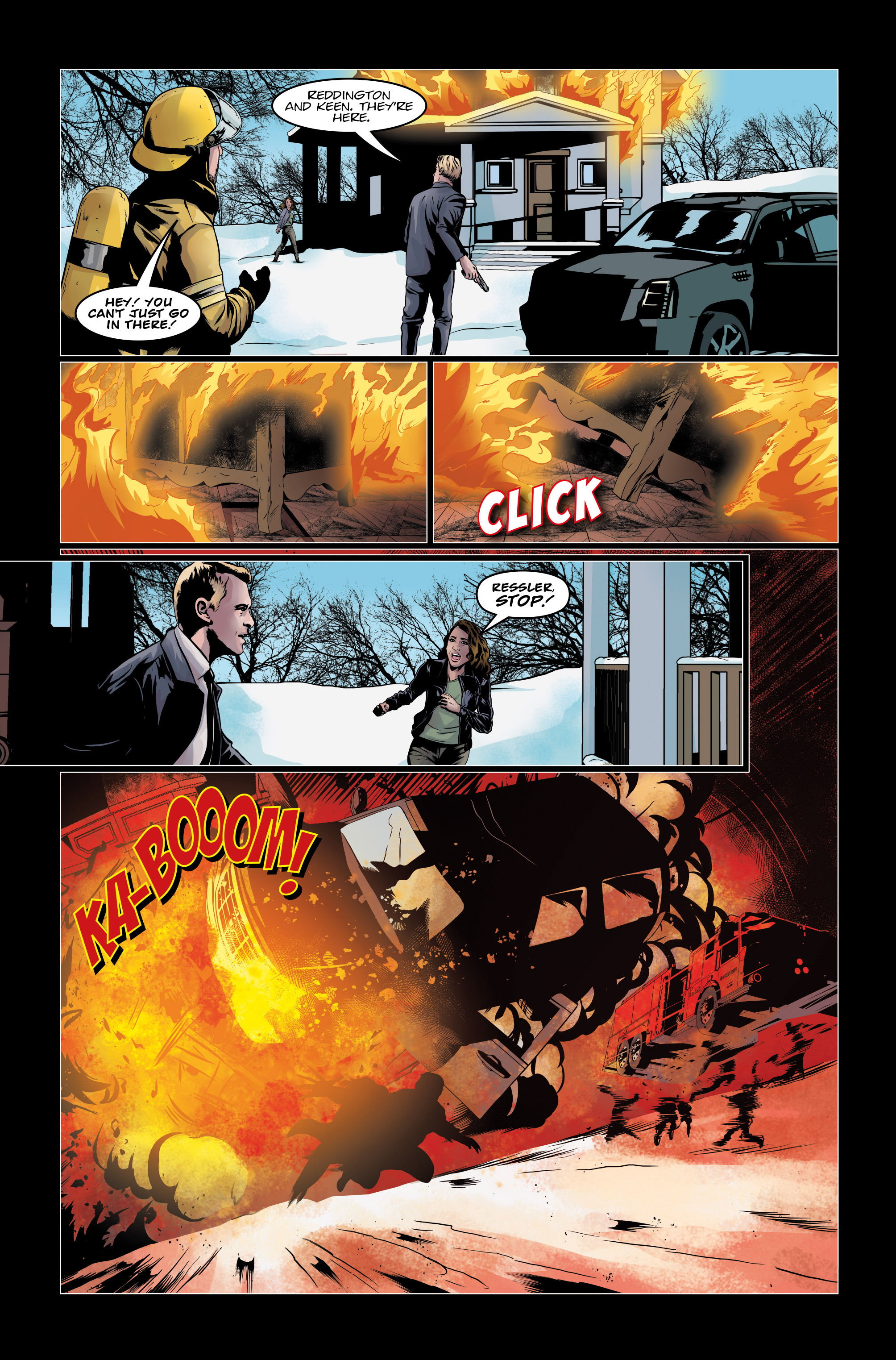 Read online The Blacklist comic -  Issue #7 - 7