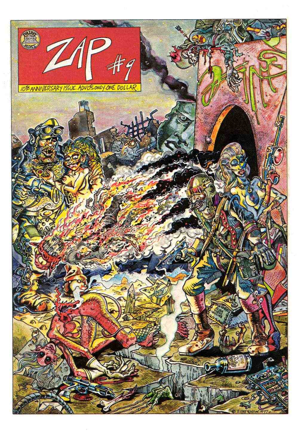 Read online Zap Comix comic -  Issue #9 - 1