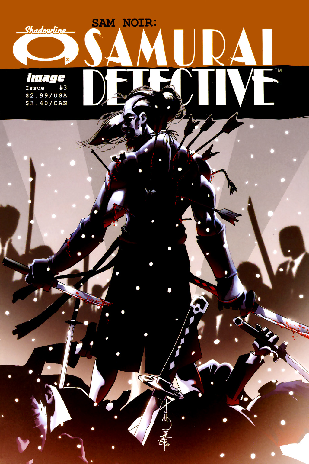 Read online Sam Noir: Samurai Detective comic -  Issue #3 - 1