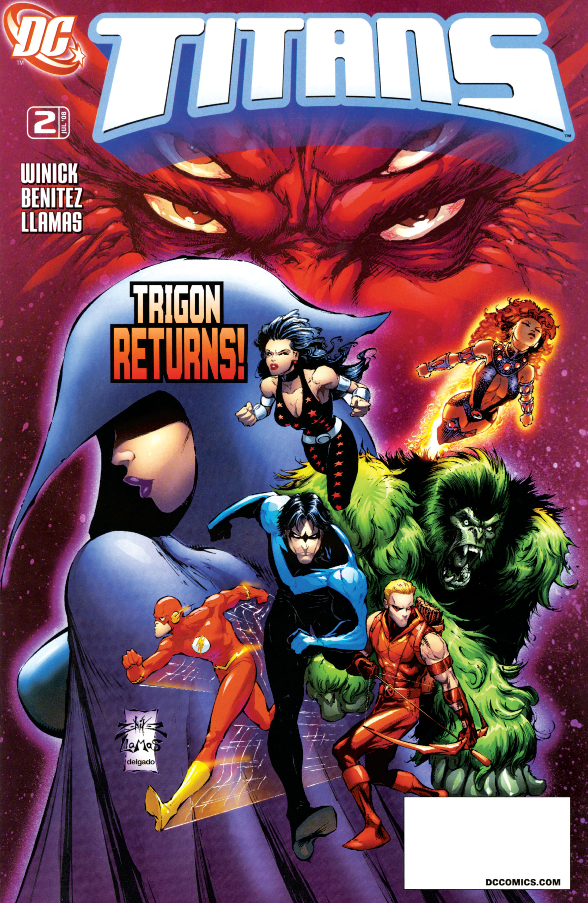 Read online Titans (2008) comic -  Issue #2 - 1