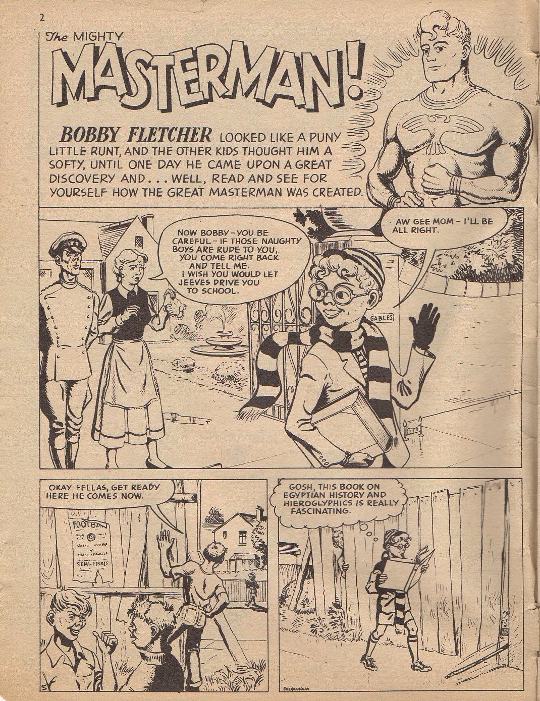 Read online Masterman Comic comic -  Issue #1 - 2