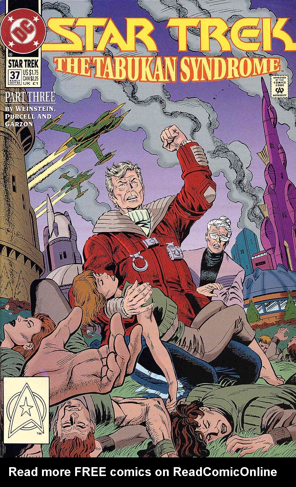 Read online Star Trek (1989) comic -  Issue #37 - 1