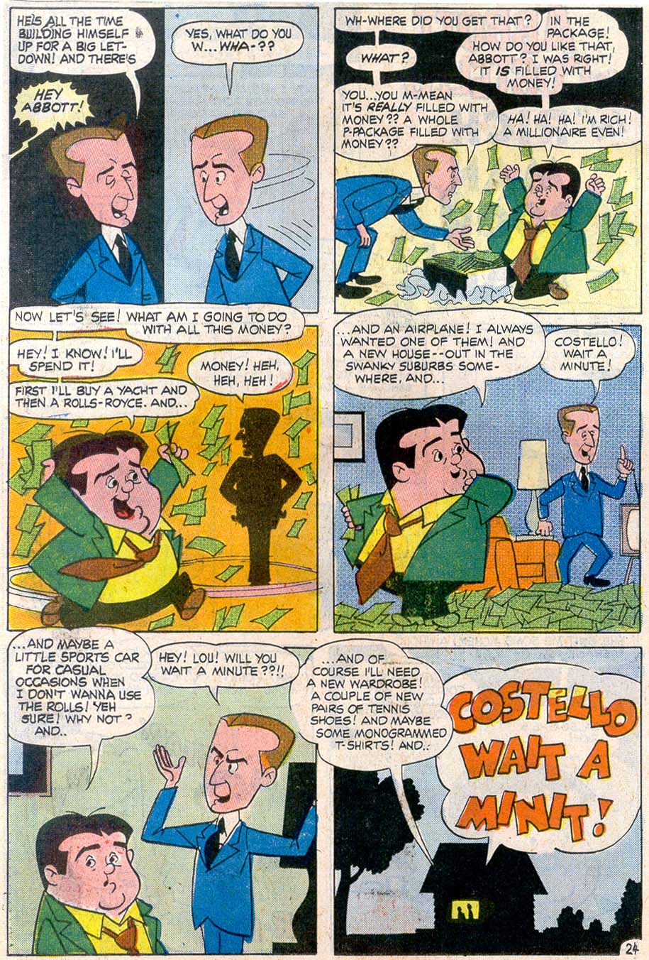 Read online Abbott & Costello comic -  Issue #1 - 25