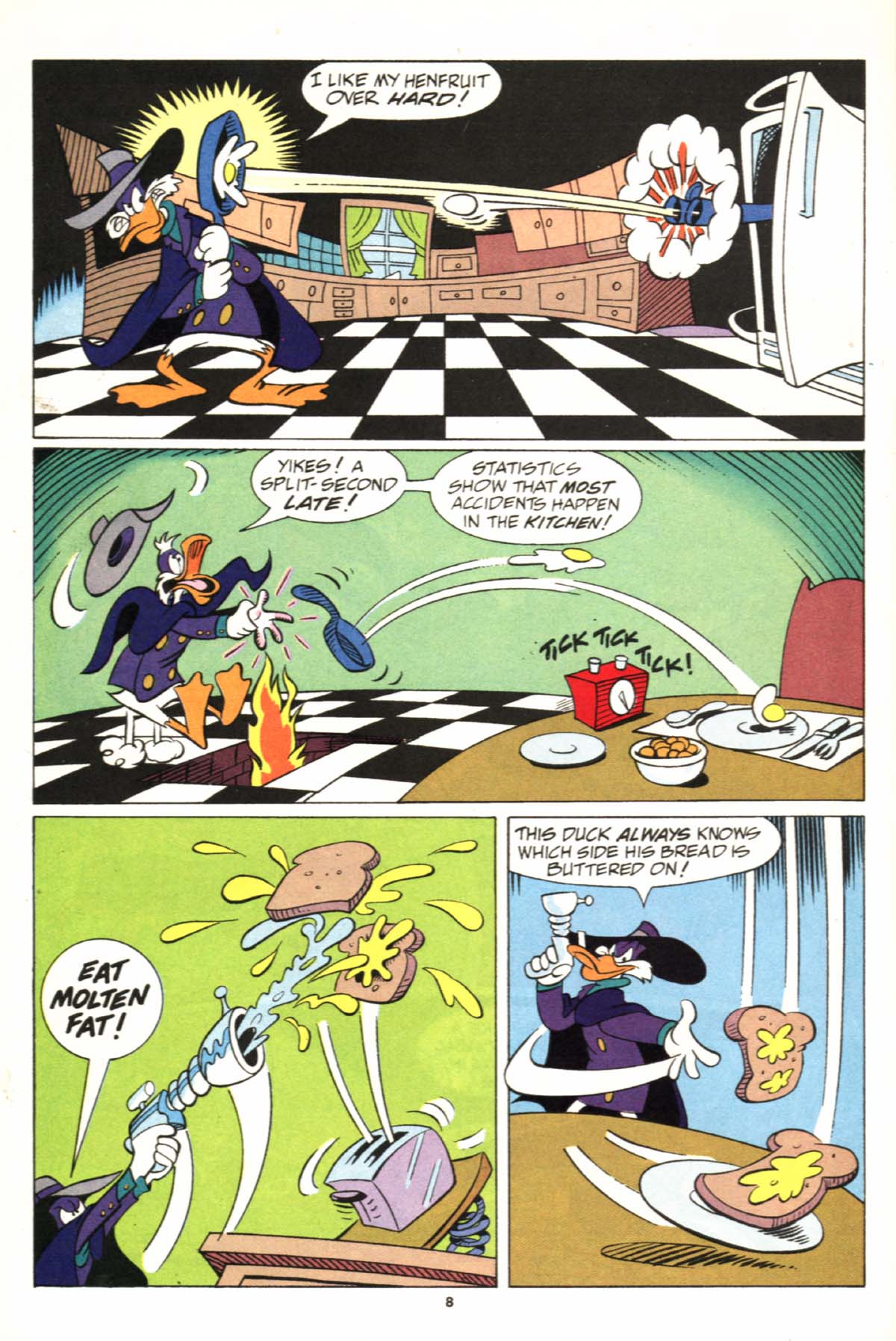 Read online Disney's Darkwing Duck Limited Series comic -  Issue #1 - 9