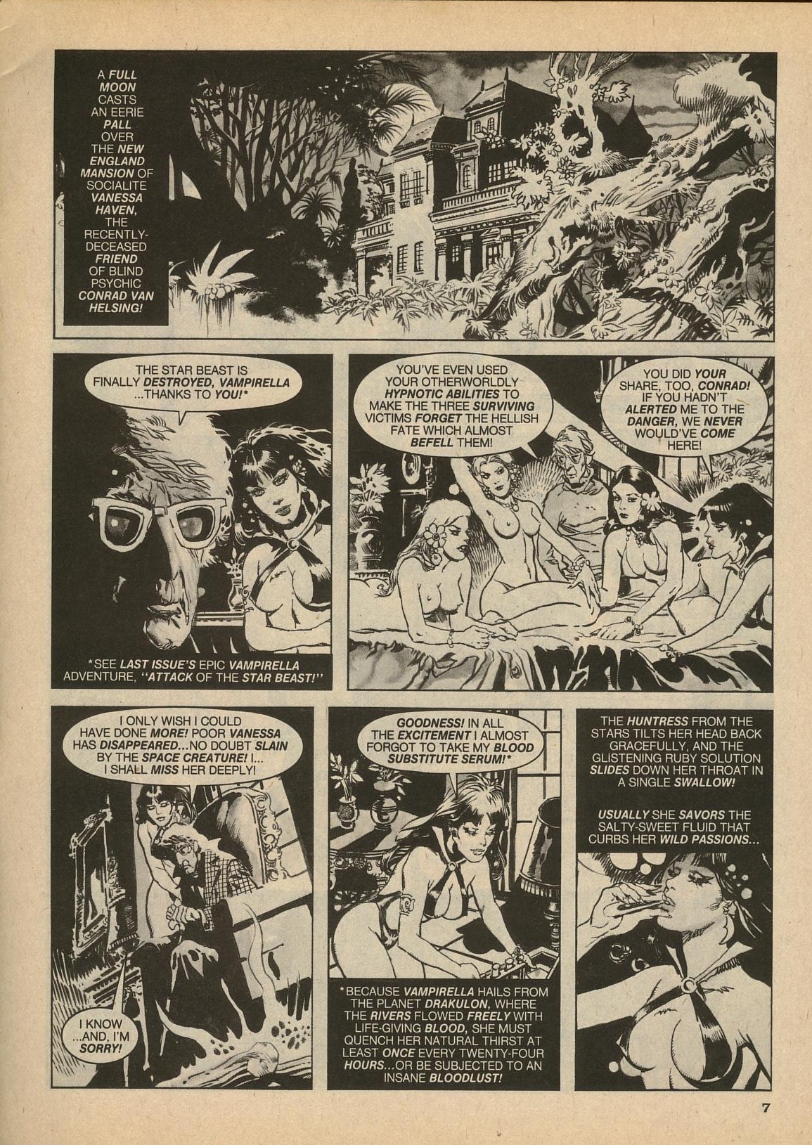 Read online Vampirella (1969) comic -  Issue #102 - 7