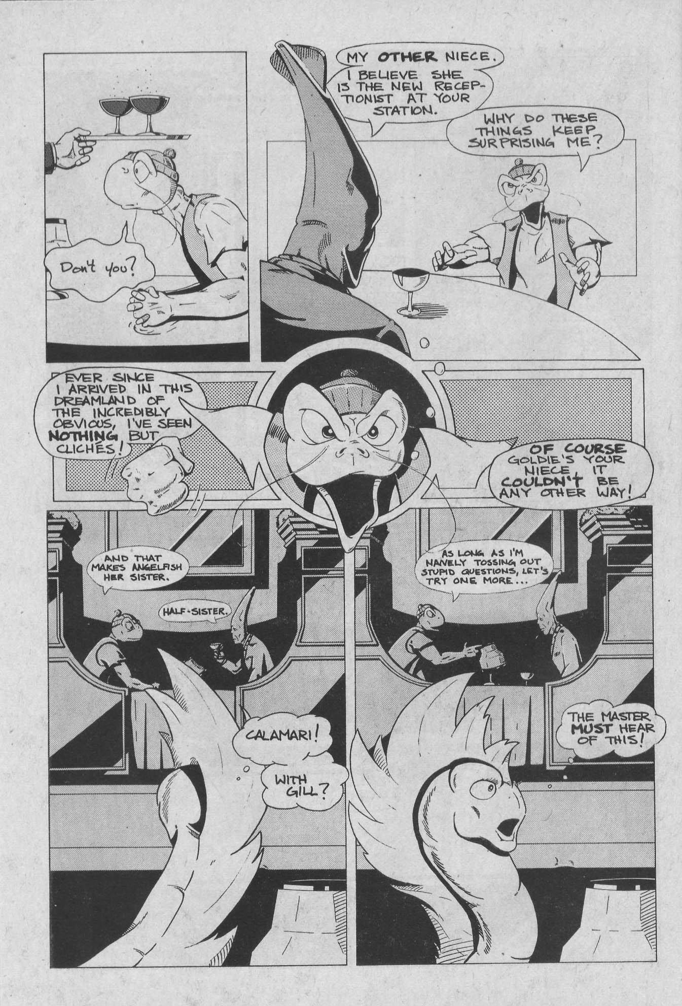Read online The Fish Police comic -  Issue #1 - 24