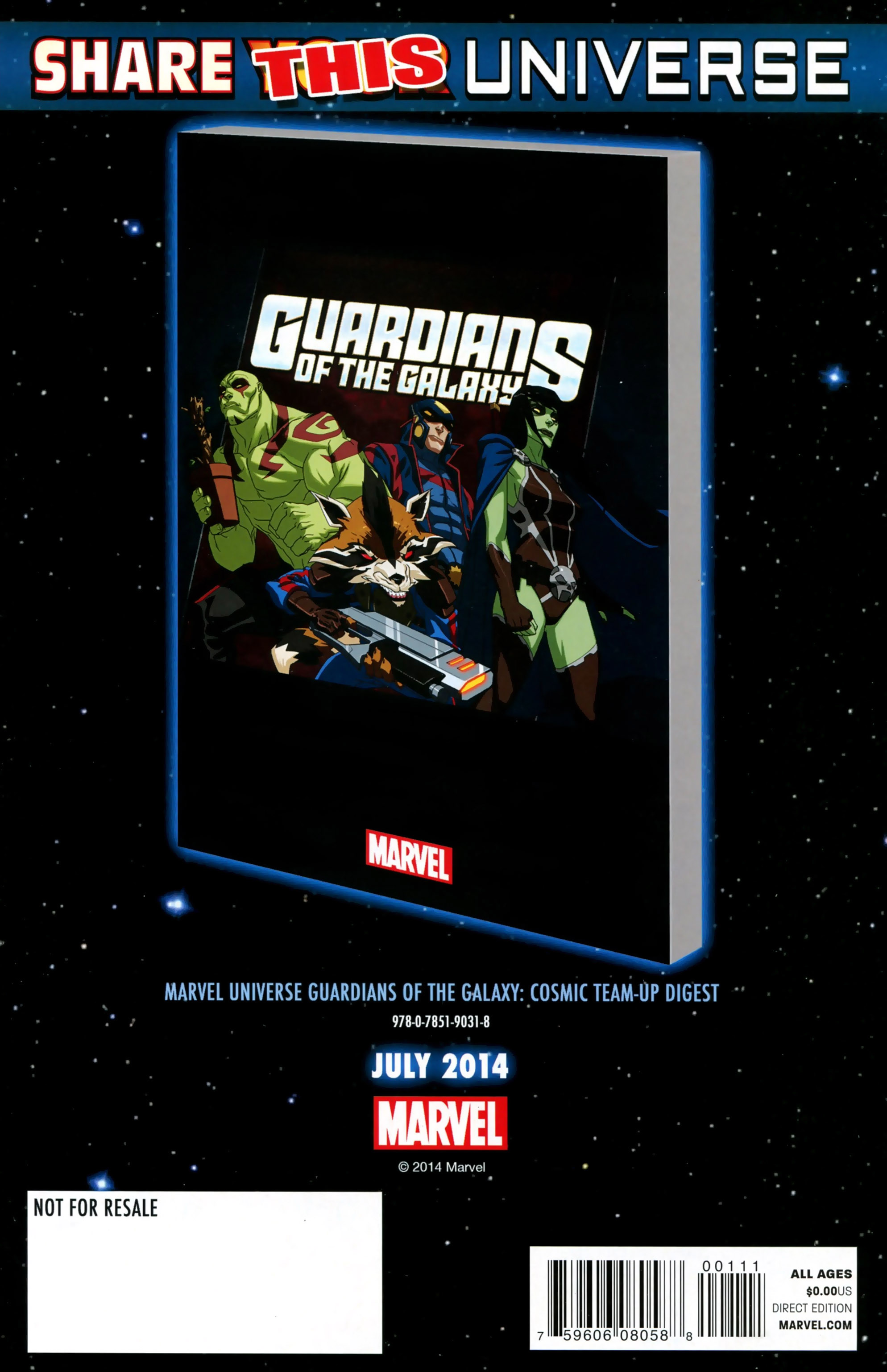 Read online Free Comic Book Day 2014 comic -  Issue # Rocket Raccoon - 31