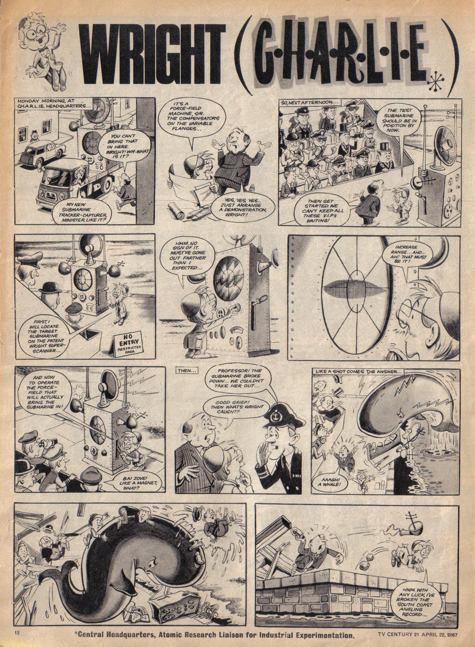 Read online TV Century 21 (TV 21) comic -  Issue #118 - 11