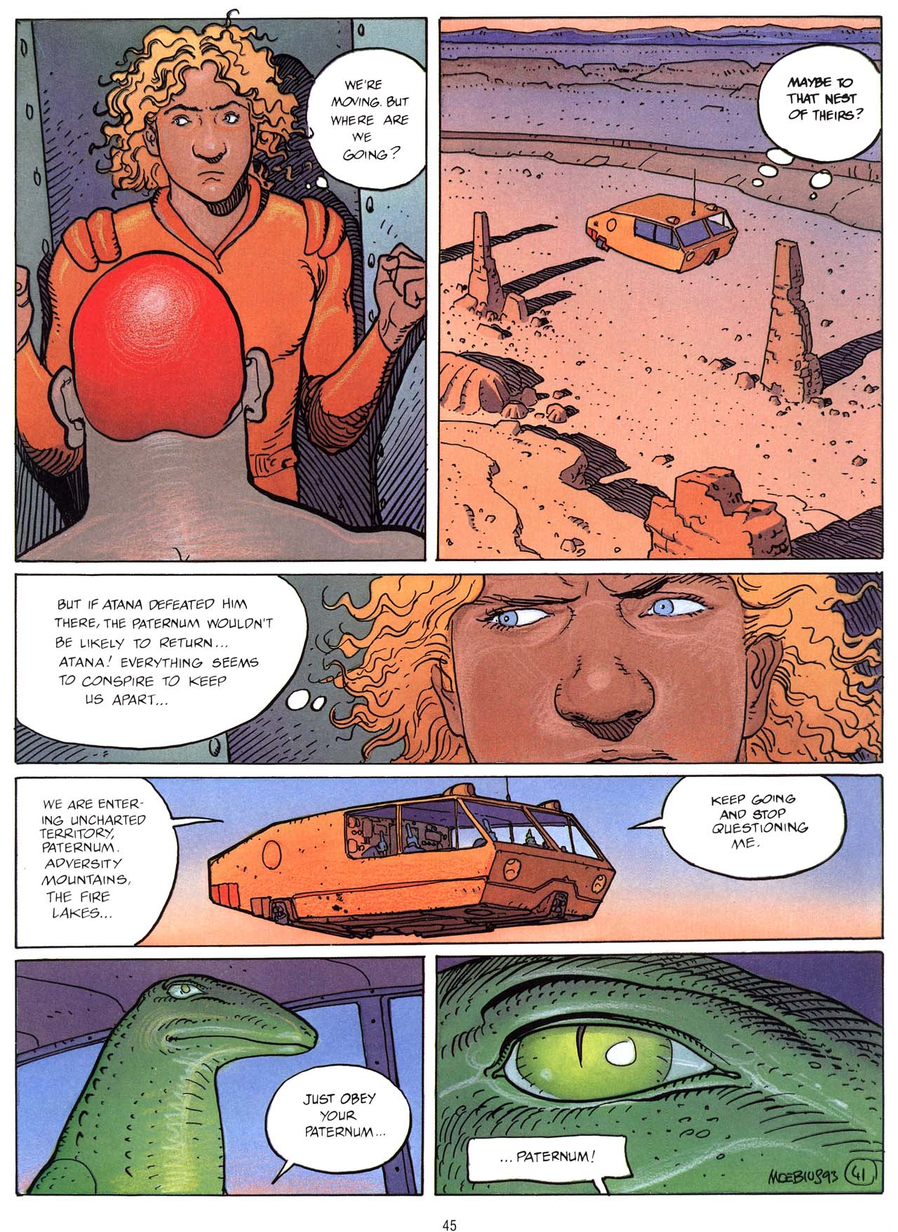 Read online Epic Graphic Novel: Moebius comic -  Issue # TPB 9 - 47