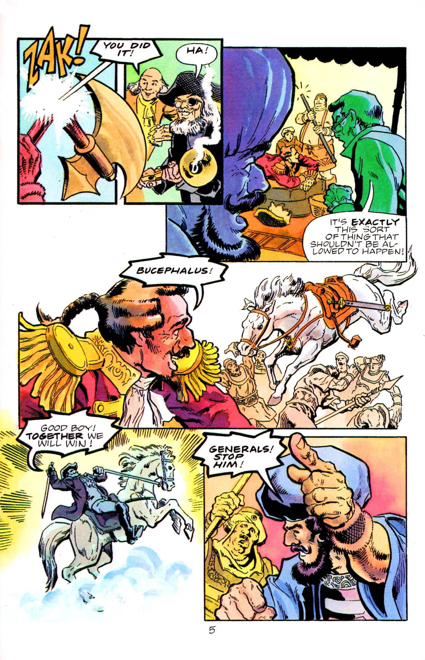 Read online The Adventures of Baron Munchausen comic -  Issue #4 - 7