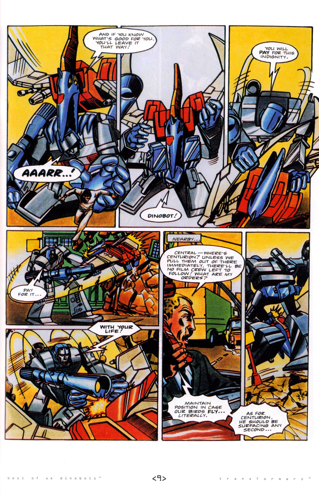 Read online The Transformers: Best of UK: Dinobots comic -  Issue #5 - 11