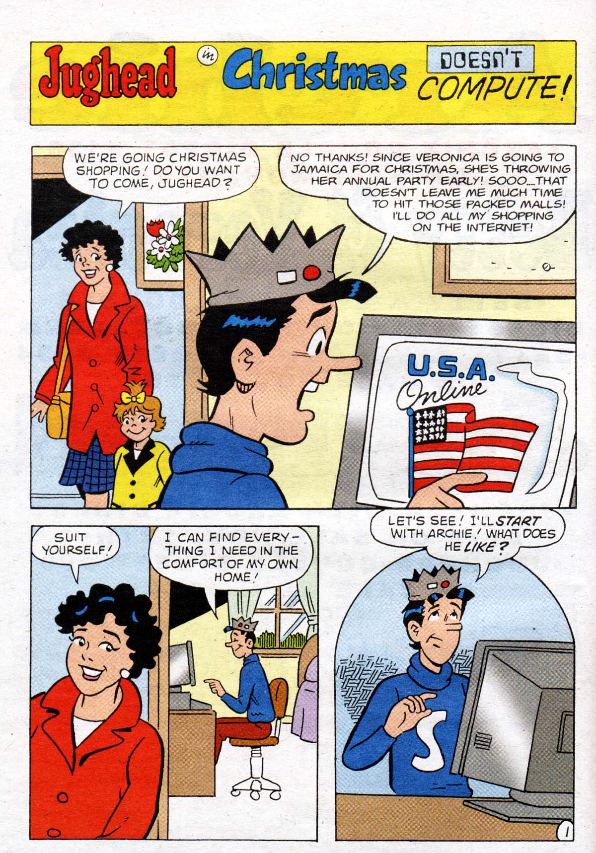Read online Archie's Holiday Fun Digest comic -  Issue #7 - 31