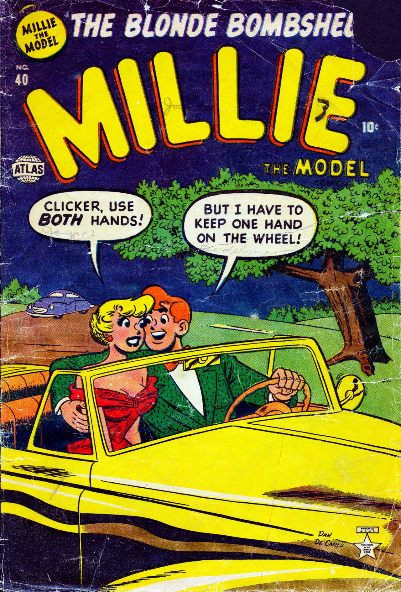 Read online Millie the Model comic -  Issue #40 - 1