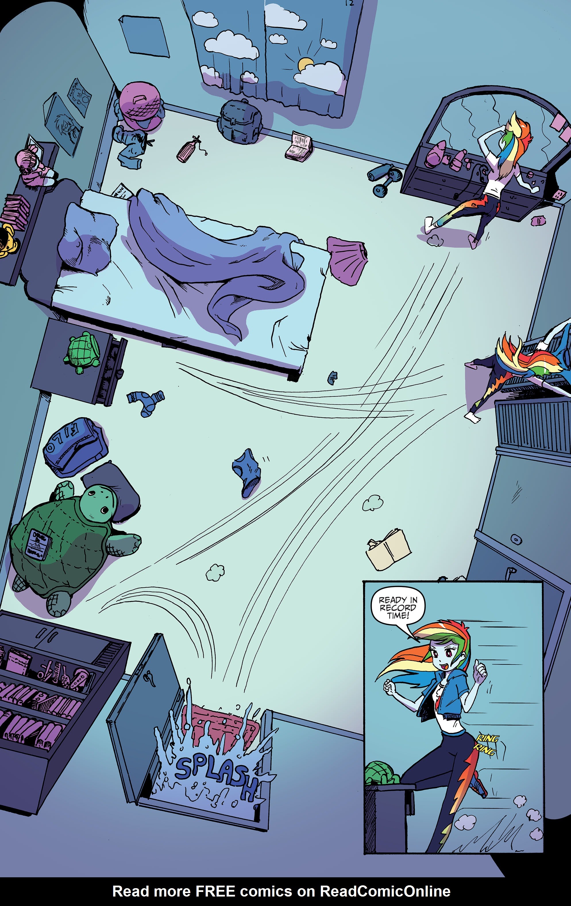 Read online My Little Pony Equestria Girls: Canterlot High: March Radness comic -  Issue # Full - 15