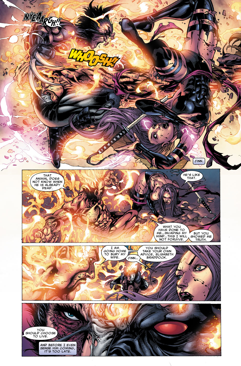 Read online Psylocke comic -  Issue #4 - 13
