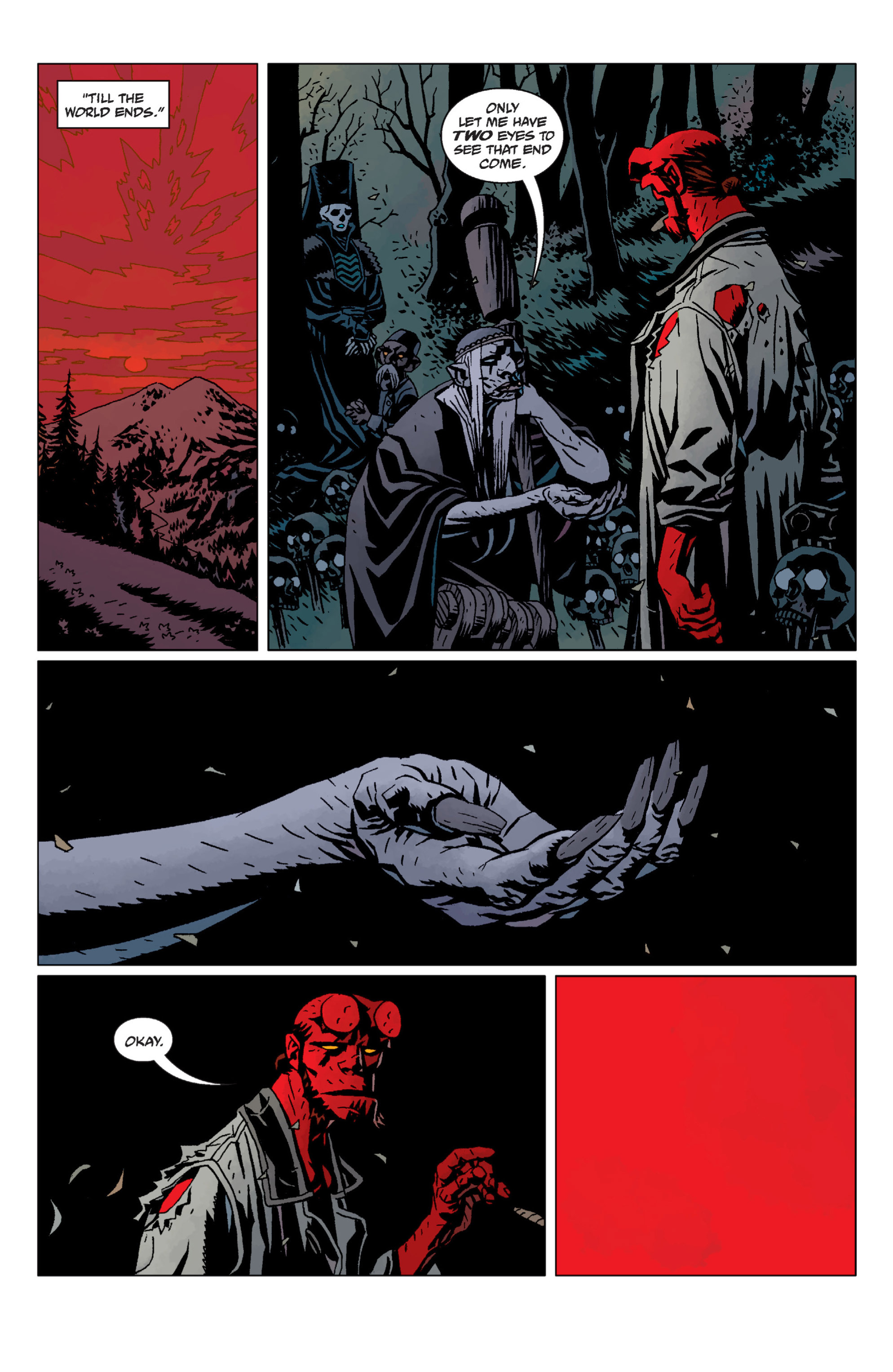 Read online Hellboy comic -  Issue #12 - 78