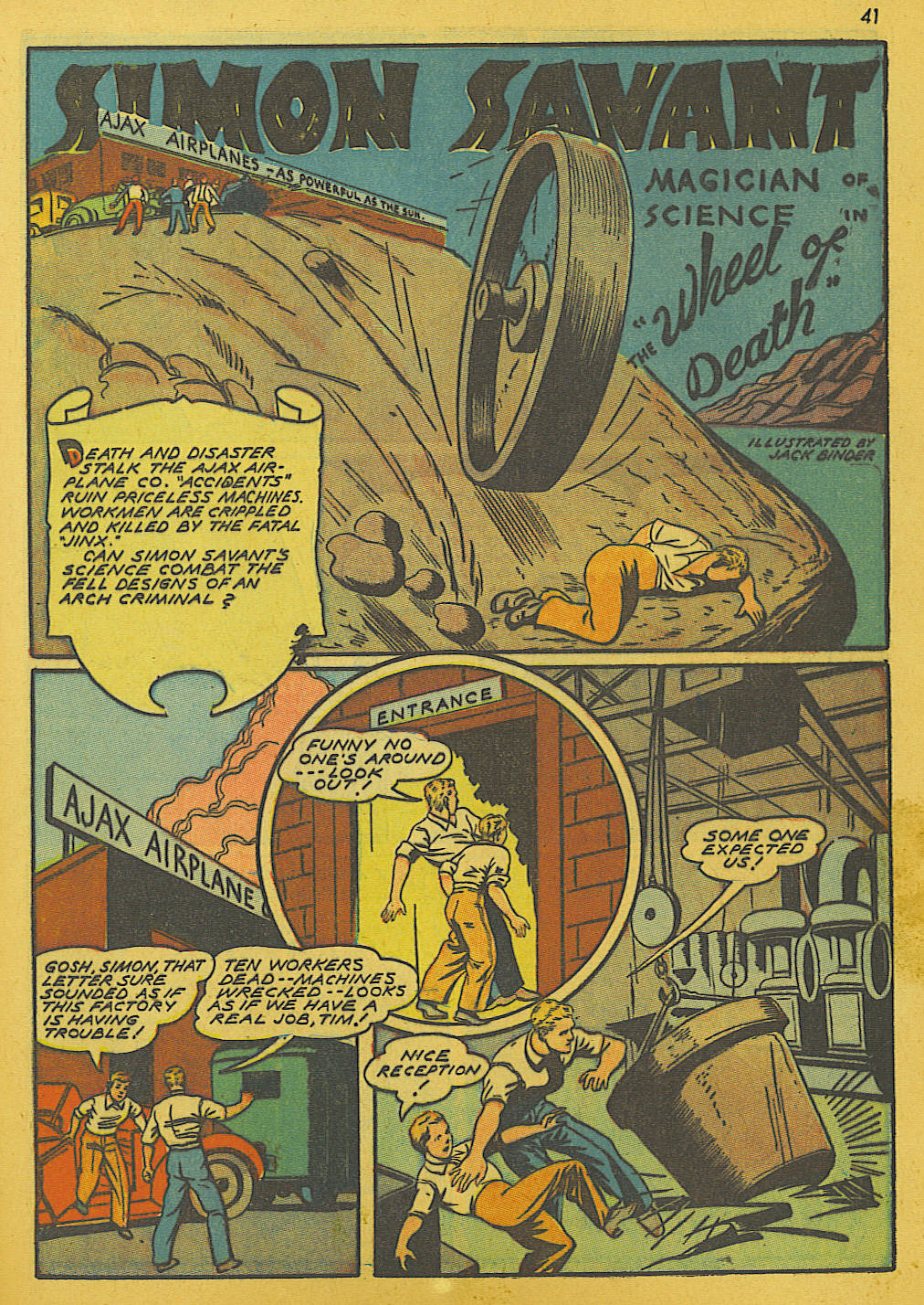 Read online Super-Magician Comics comic -  Issue #10 - 41