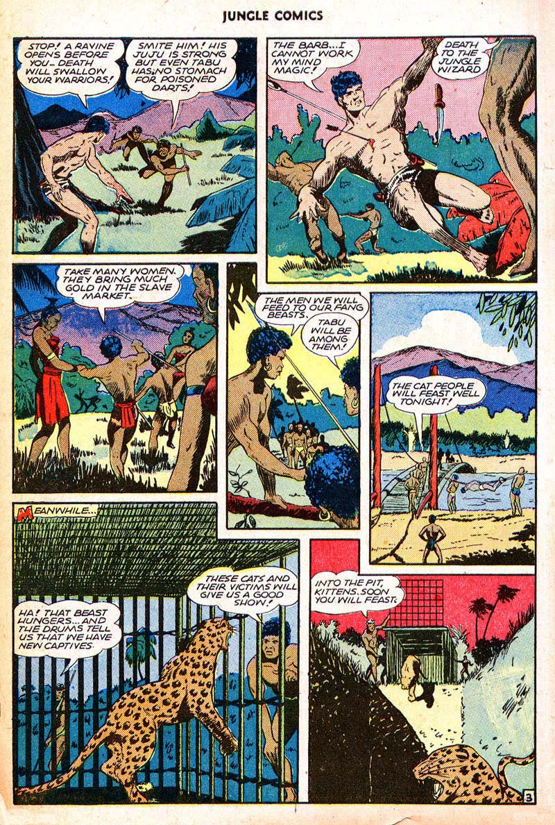 Read online Jungle Comics comic -  Issue #70 - 32
