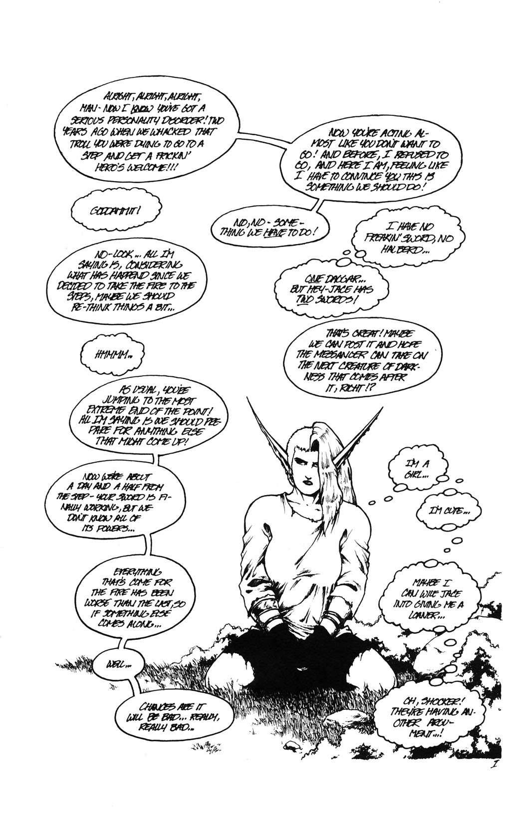 Read online Poison Elves (1995) comic -  Issue #54 - 3