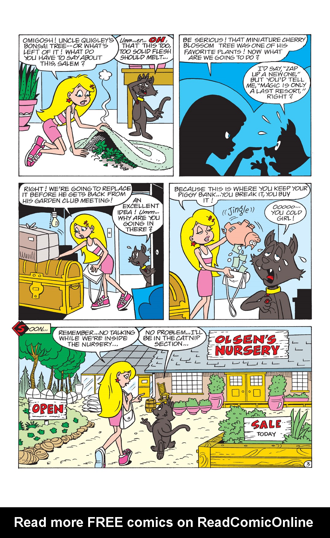 Read online Sabrina the Teenage Witch (2000) comic -  Issue #1 - 16
