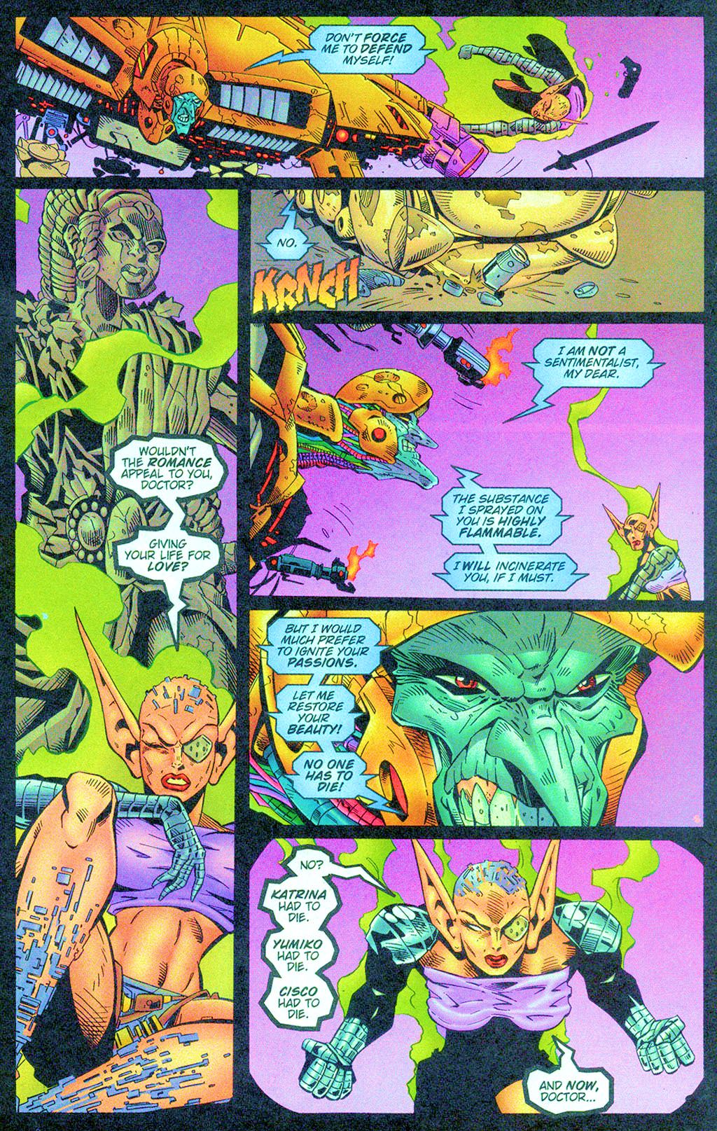 Read online Cybernary comic -  Issue #5 - 17