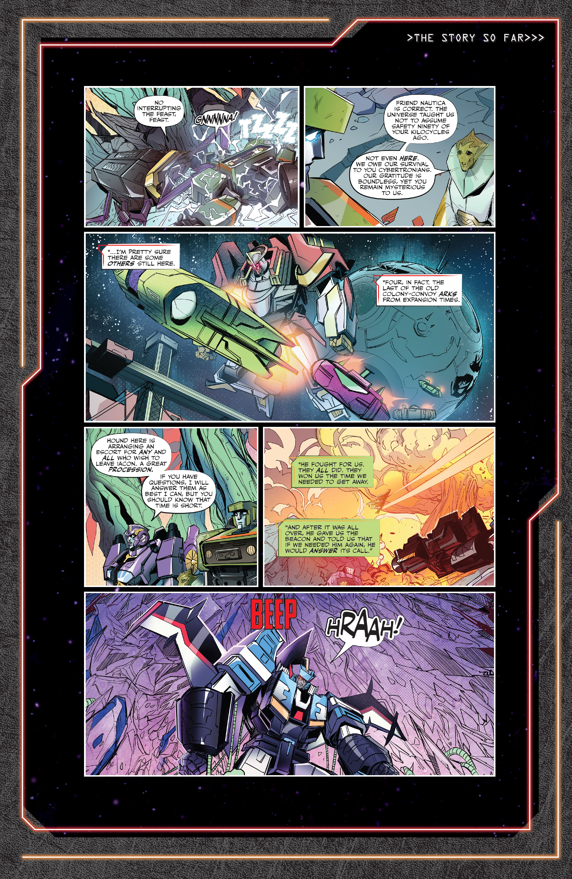Read online Transformers: Escape comic -  Issue #2 - 3