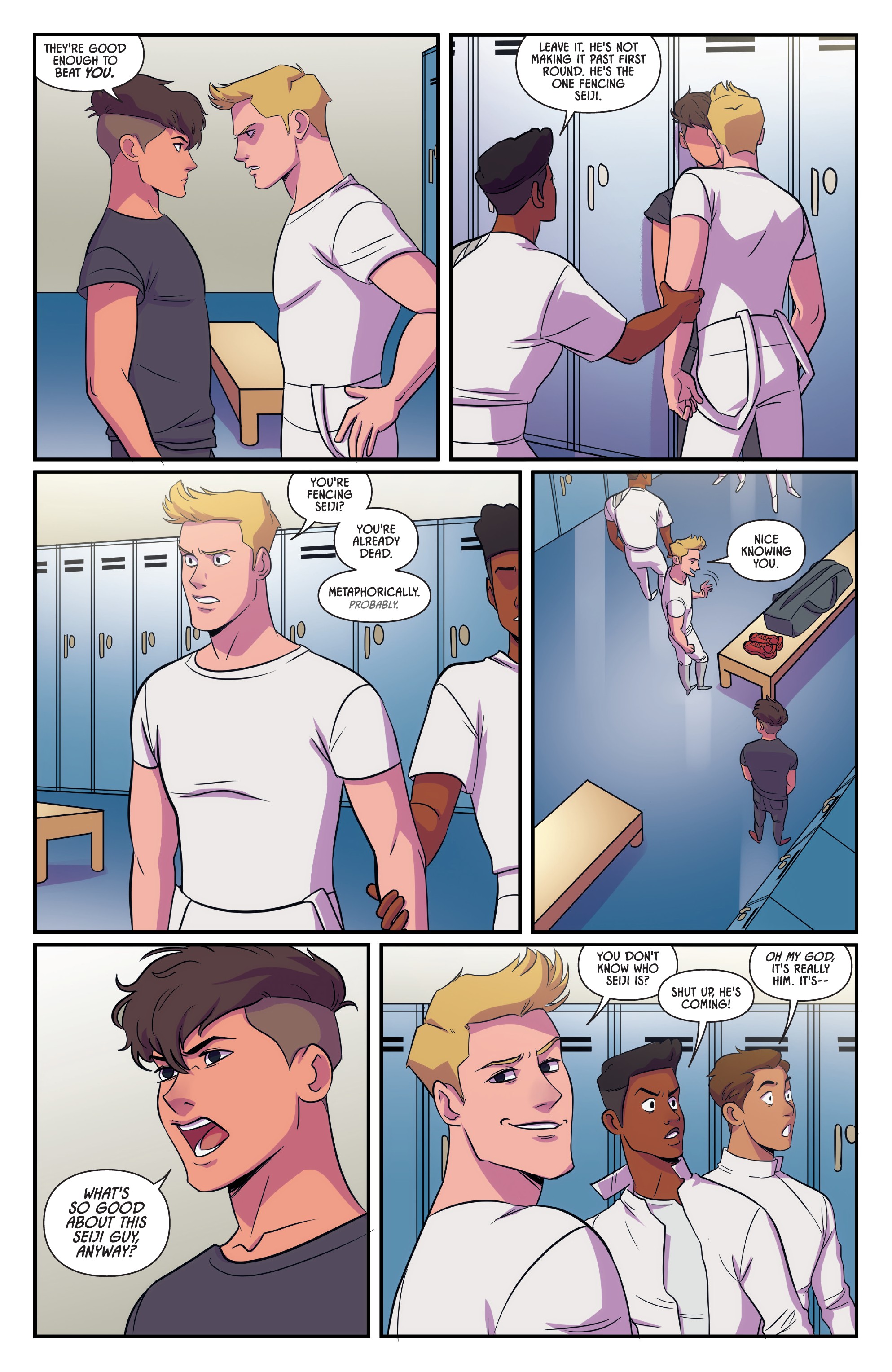 Read online Fence comic -  Issue # _TPB 1 - 11