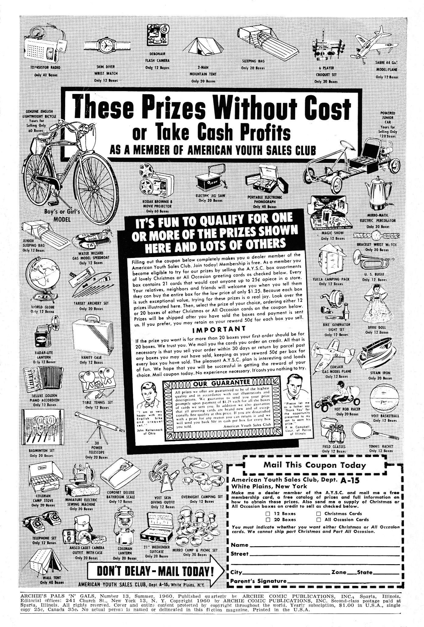 Read online Archie's Pals 'N' Gals (1952) comic -  Issue #13 - 2