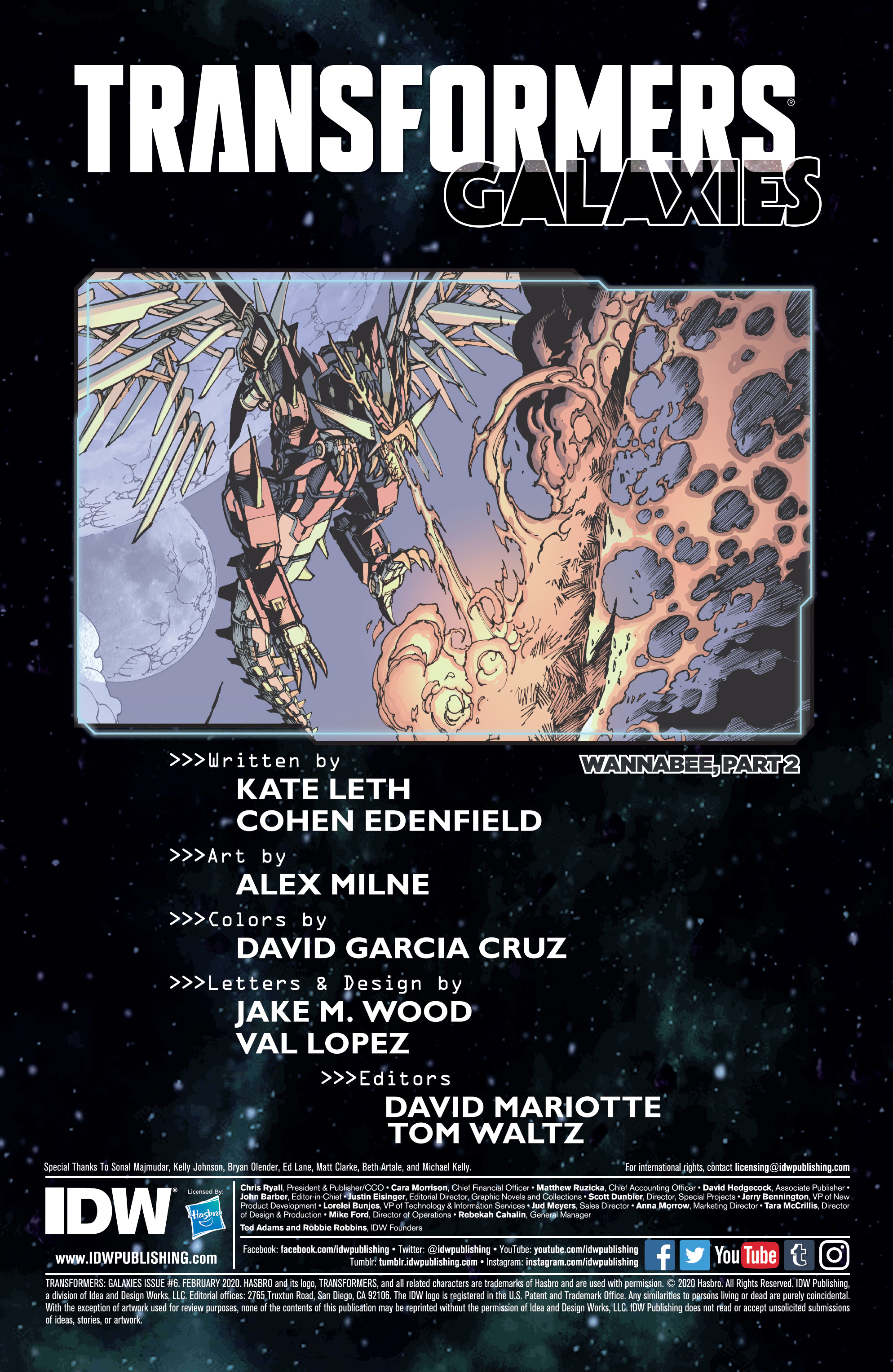 Read online Transformers: Galaxies comic -  Issue #6 - 2