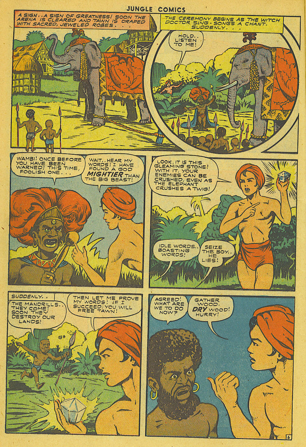 Read online Jungle Comics comic -  Issue #62 - 20