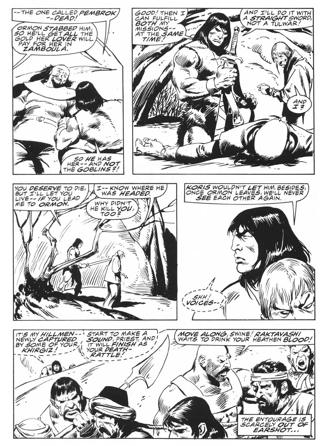 Read online The Savage Sword Of Conan comic -  Issue #235 - 28