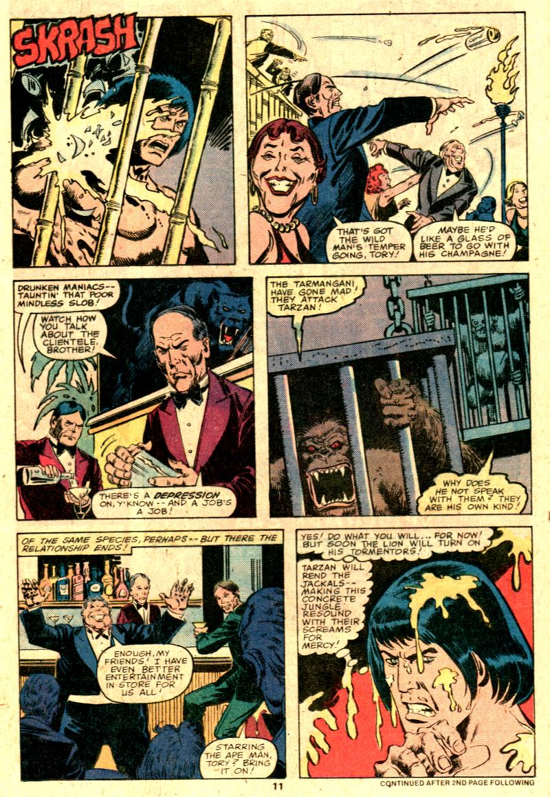 Read online Tarzan (1977) comic -  Issue #27 - 8