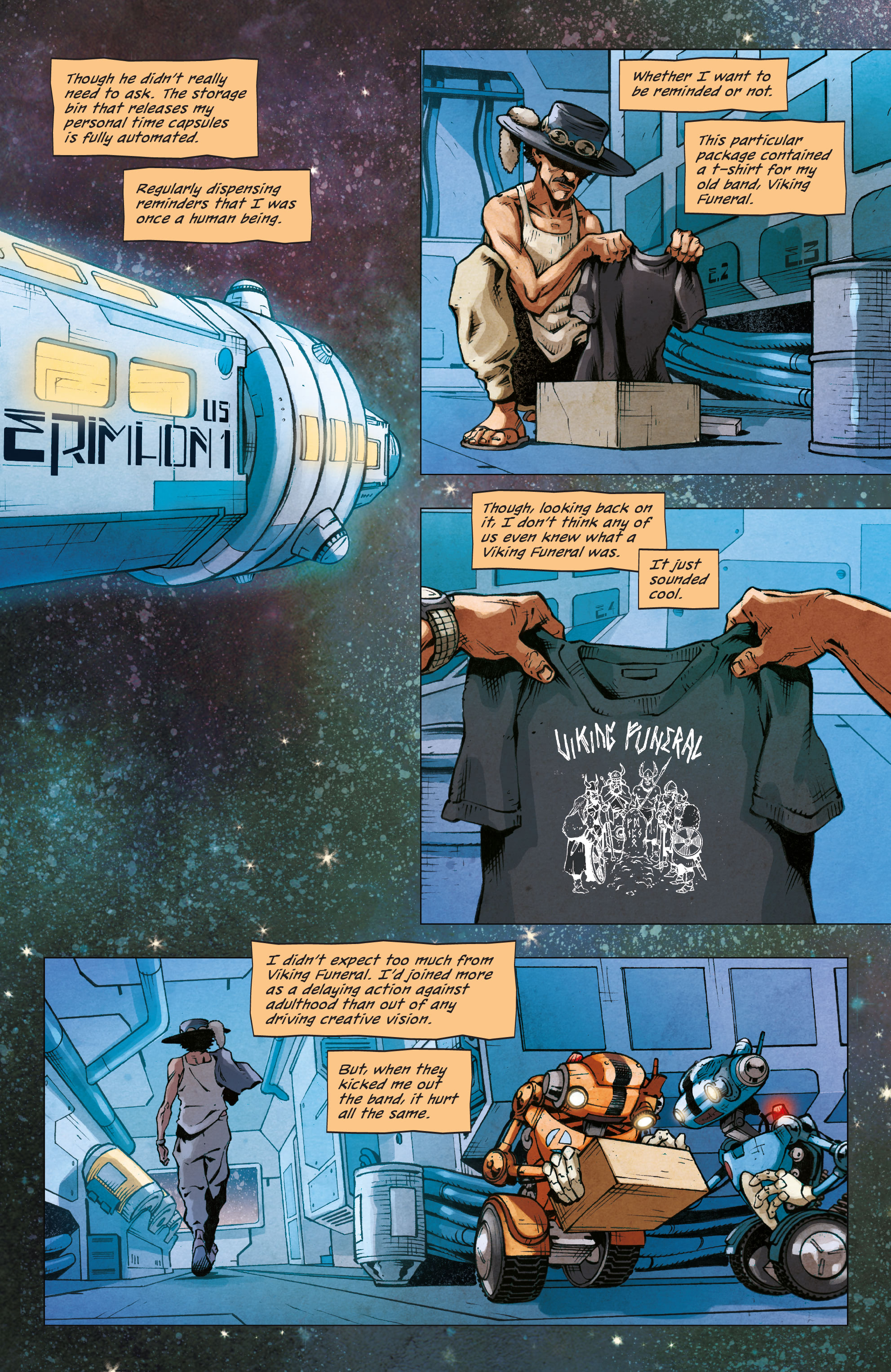 Read online Traveling To Mars comic -  Issue #5 - 7
