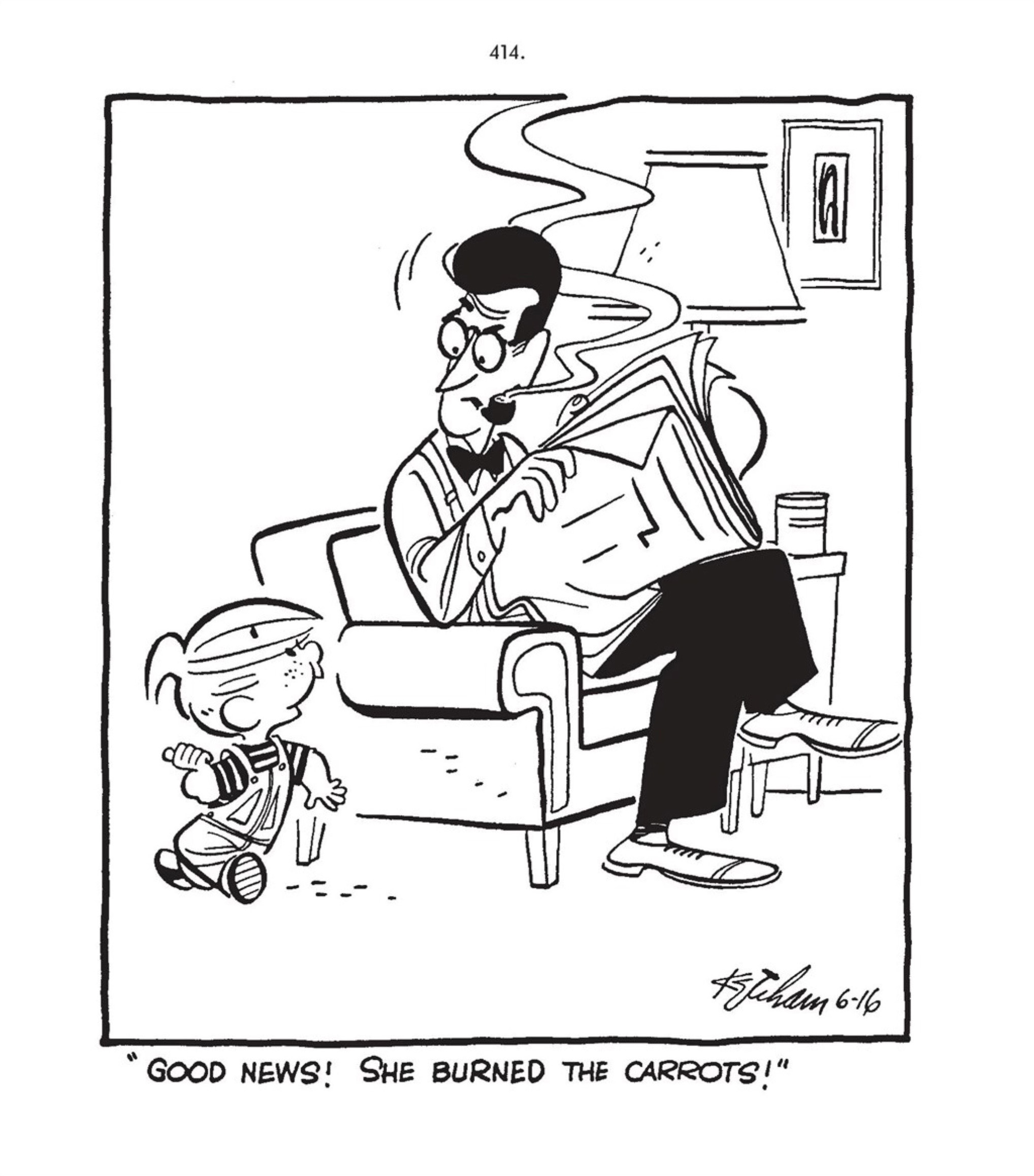 Read online Hank Ketcham's Complete Dennis the Menace comic -  Issue # TPB 1 (Part 5) - 40