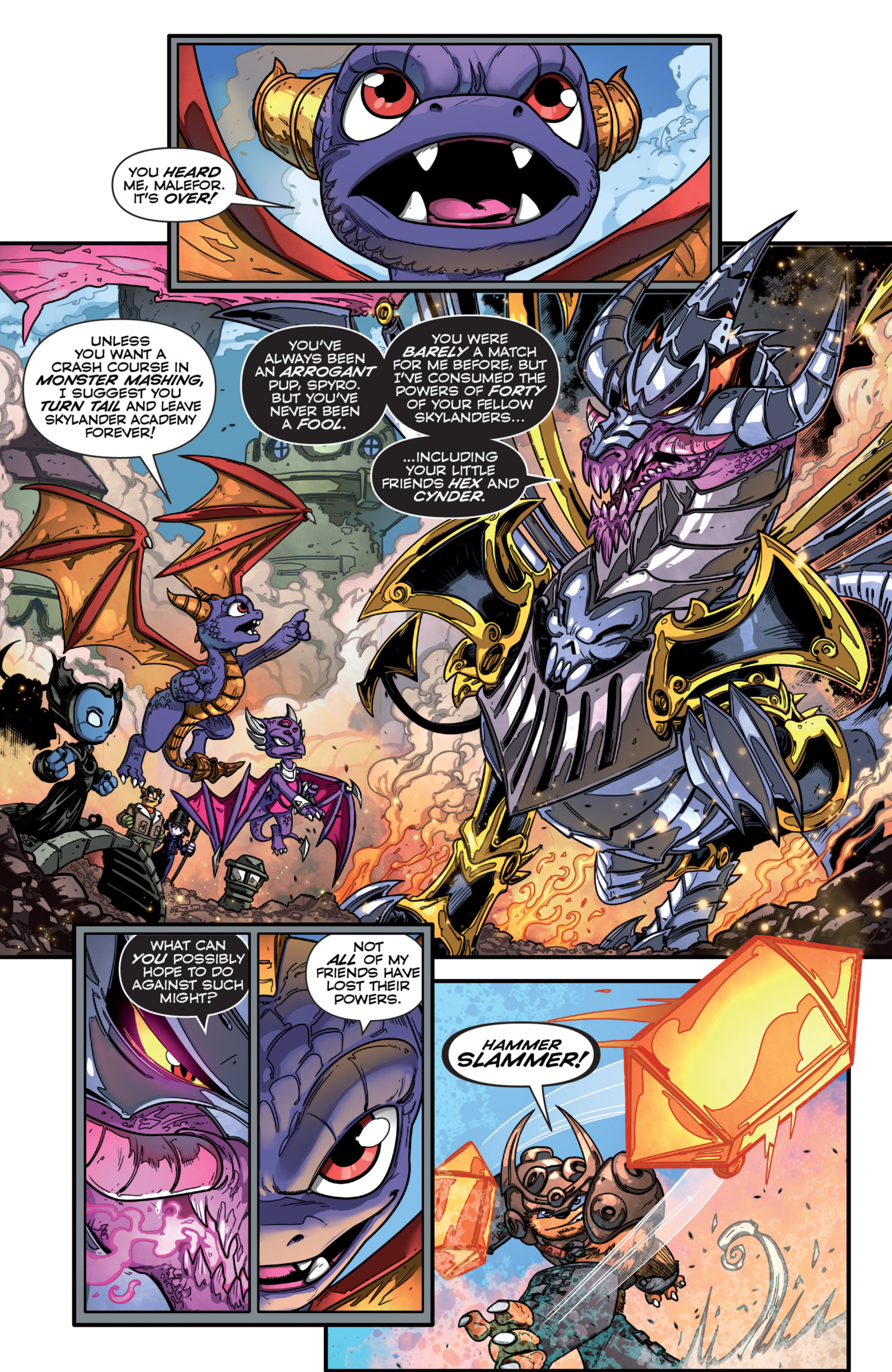 Read online Skylanders comic -  Issue #9 - 4