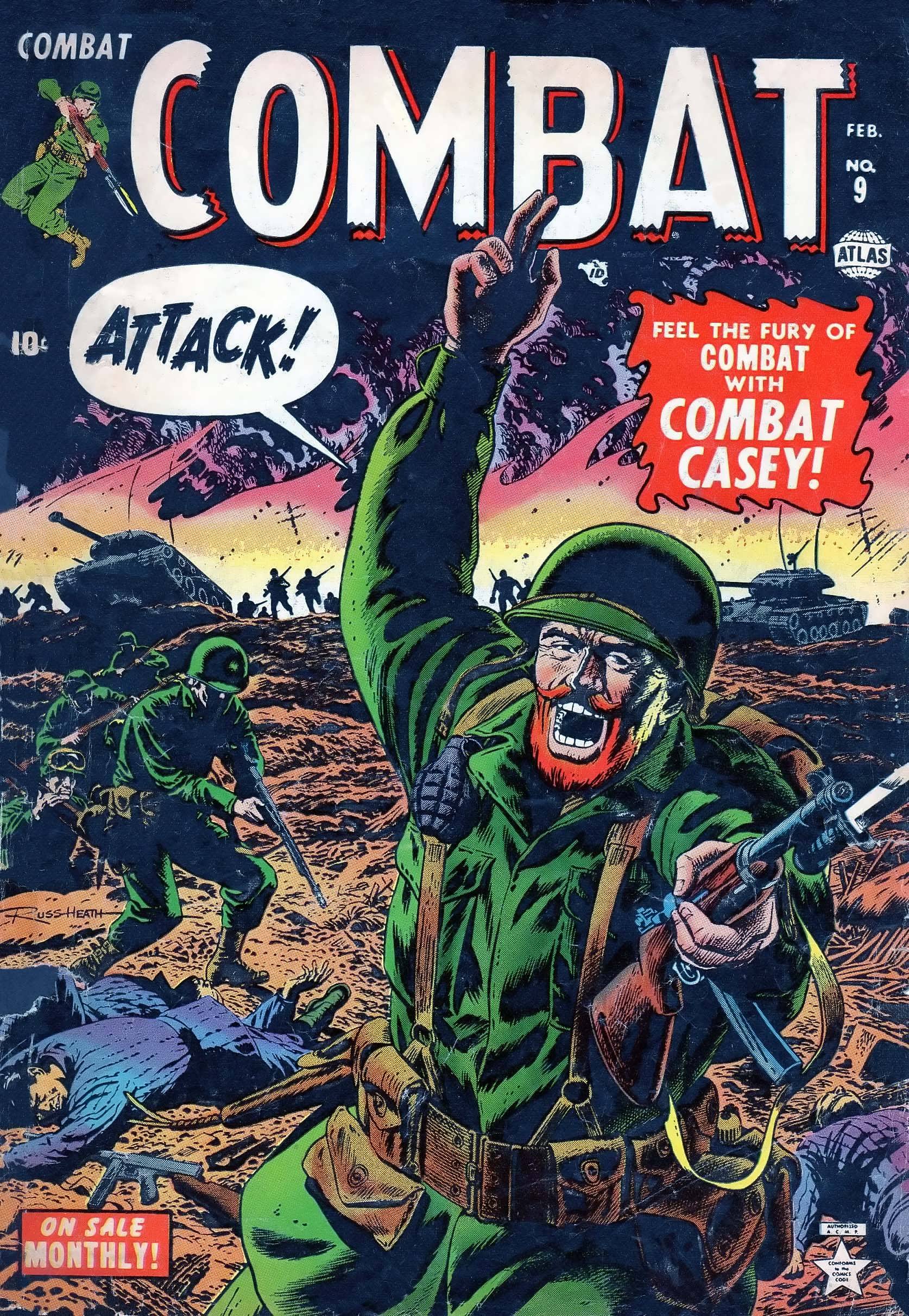 Read online Combat (1952) comic -  Issue #9 - 1