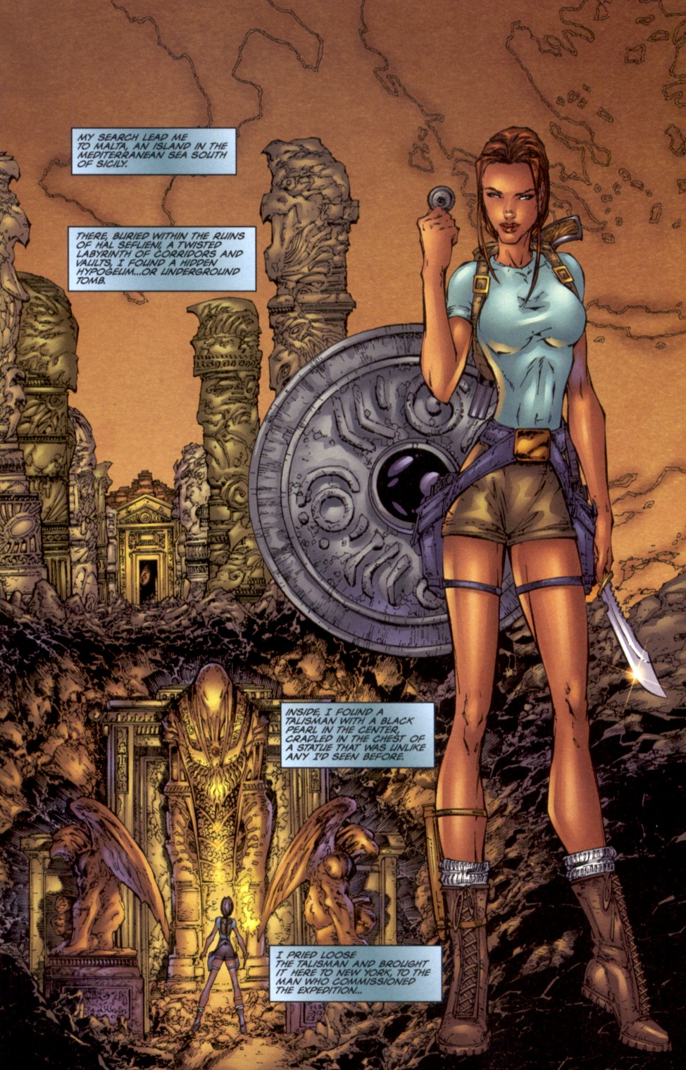 Read online Tomb Raider/Witchblade Revisited Special comic -  Issue # Full - 11