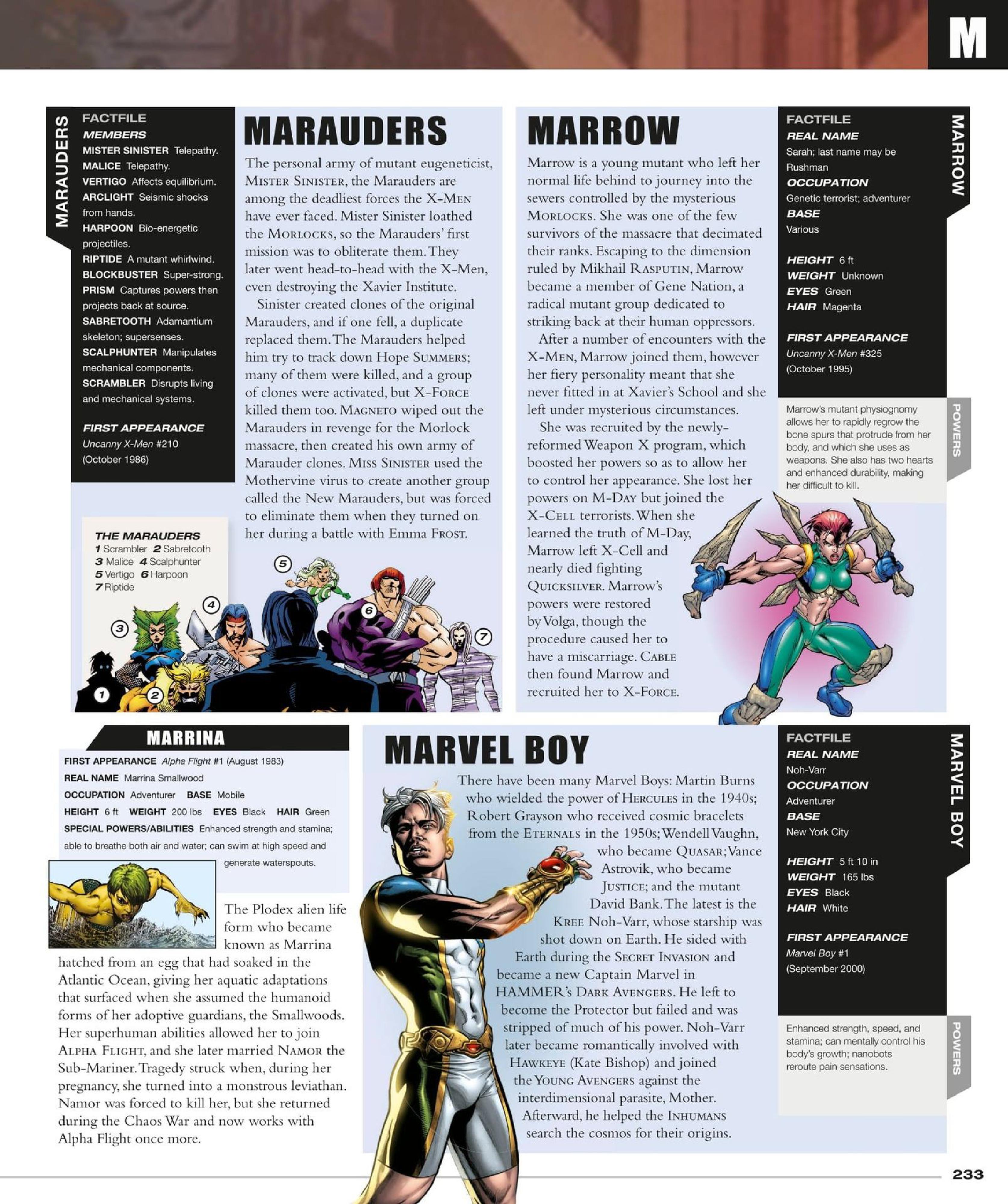 Read online Marvel Encyclopedia, New Edition comic -  Issue # TPB (Part 3) - 36