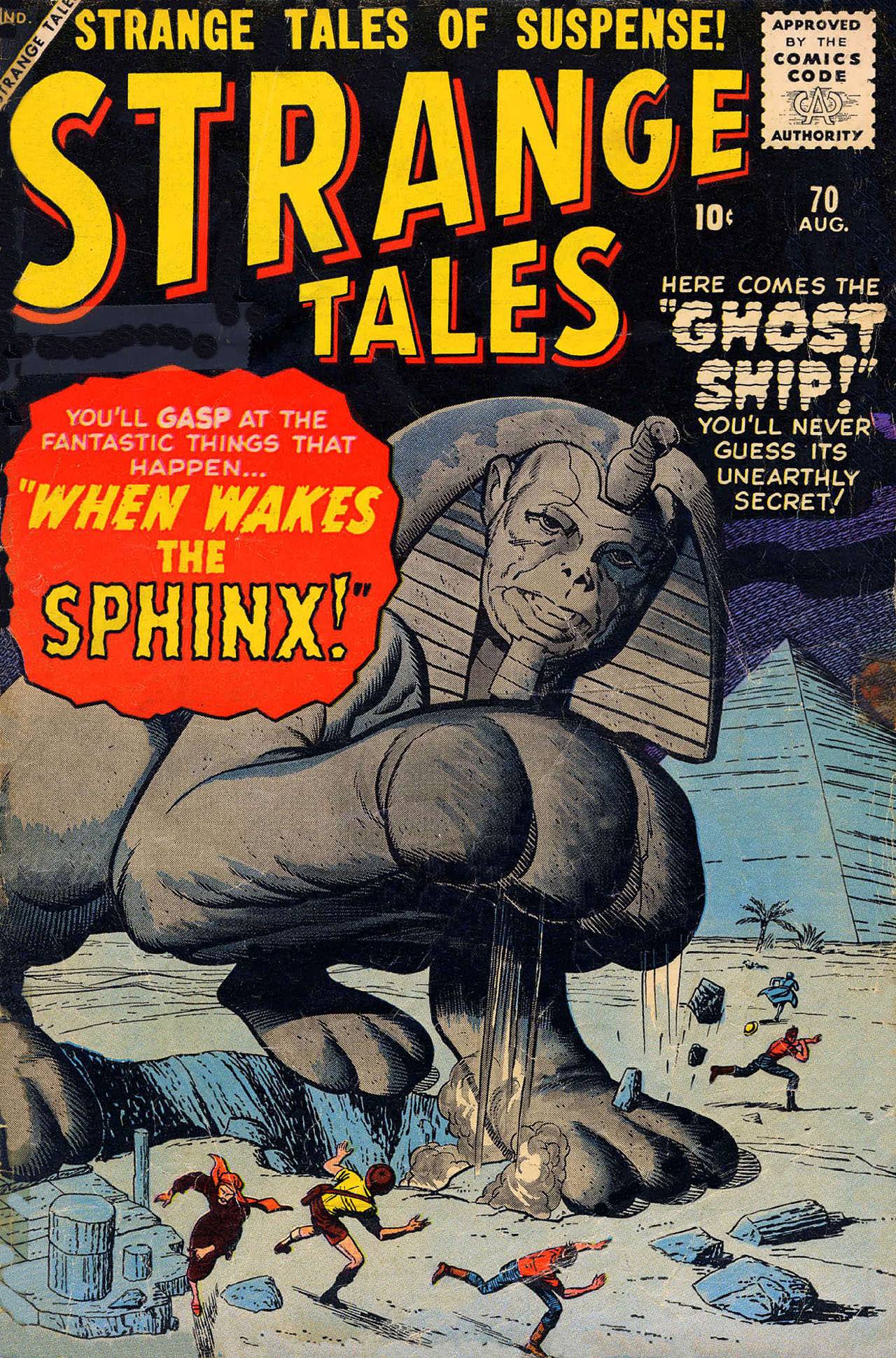 Read online Strange Tales (1951) comic -  Issue #70 - 1