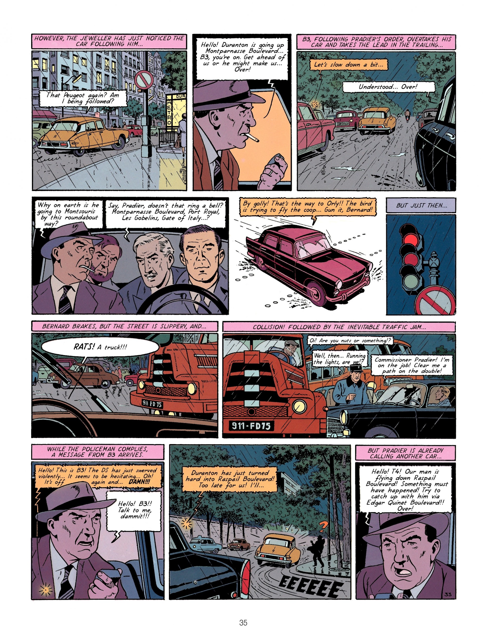 Read online Blake & Mortimer comic -  Issue #7 - 35