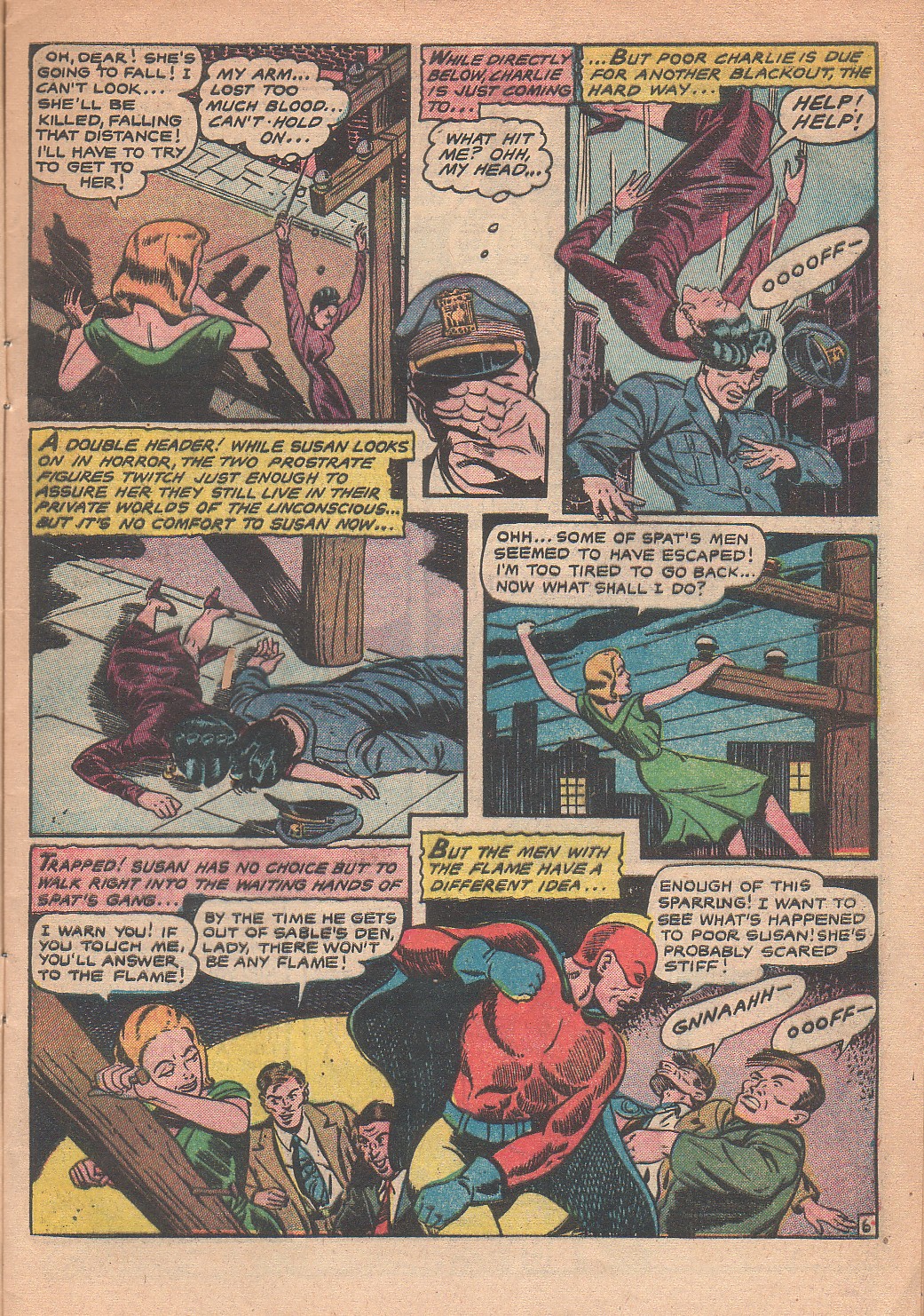 Read online The Flame comic -  Issue #1 - 9
