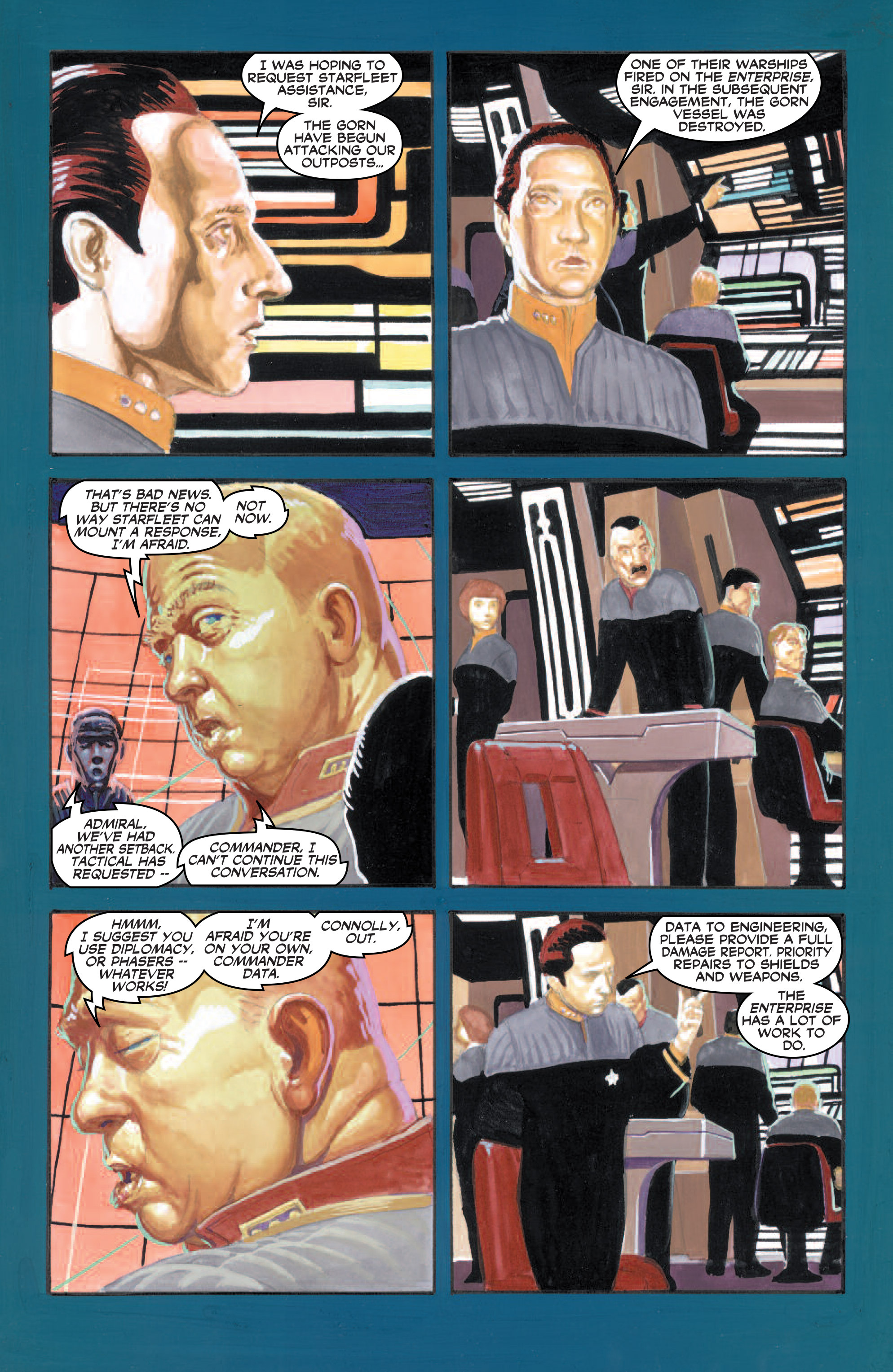 Read online Star Trek Classics comic -  Issue #1 - 50