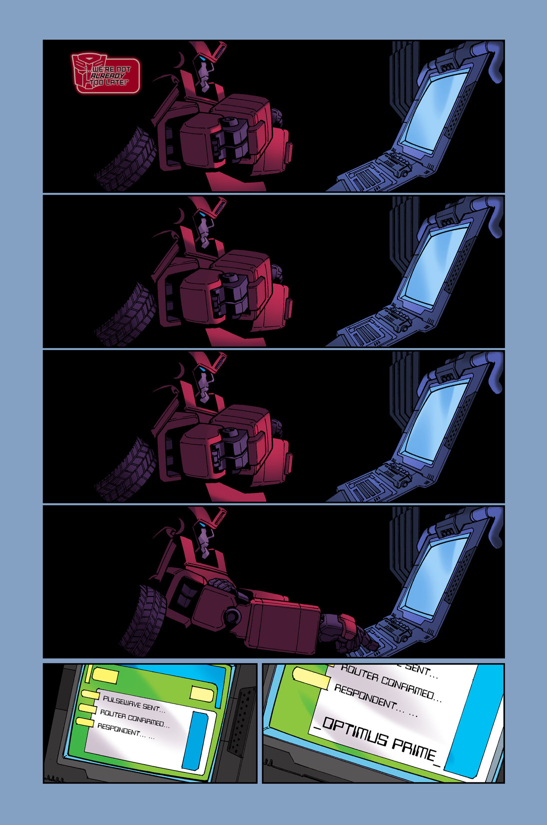 Read online The Transformers: Infiltration comic -  Issue #3 - 16