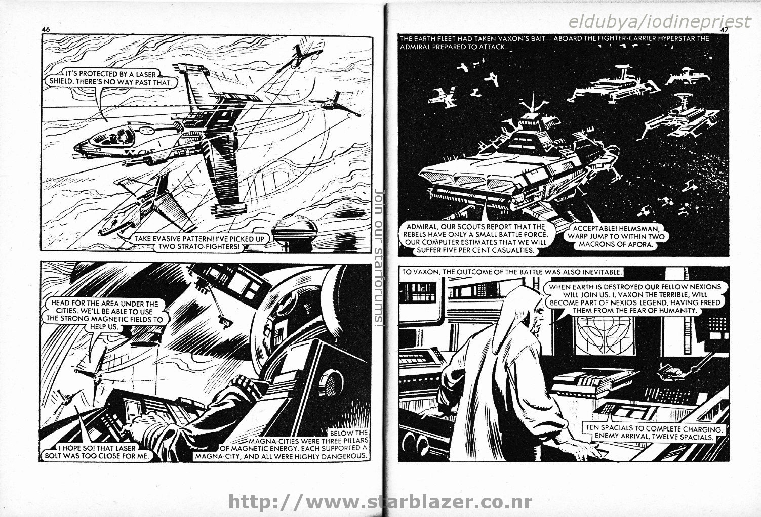 Read online Starblazer comic -  Issue #99 - 25