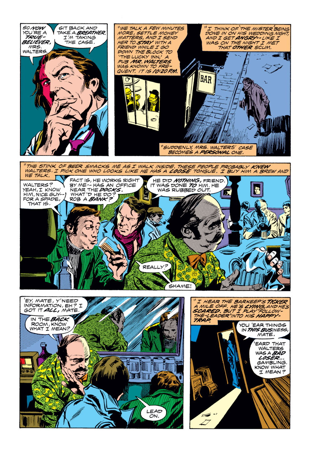 Read online Tomb of Dracula (1972) comic -  Issue #25 - 8