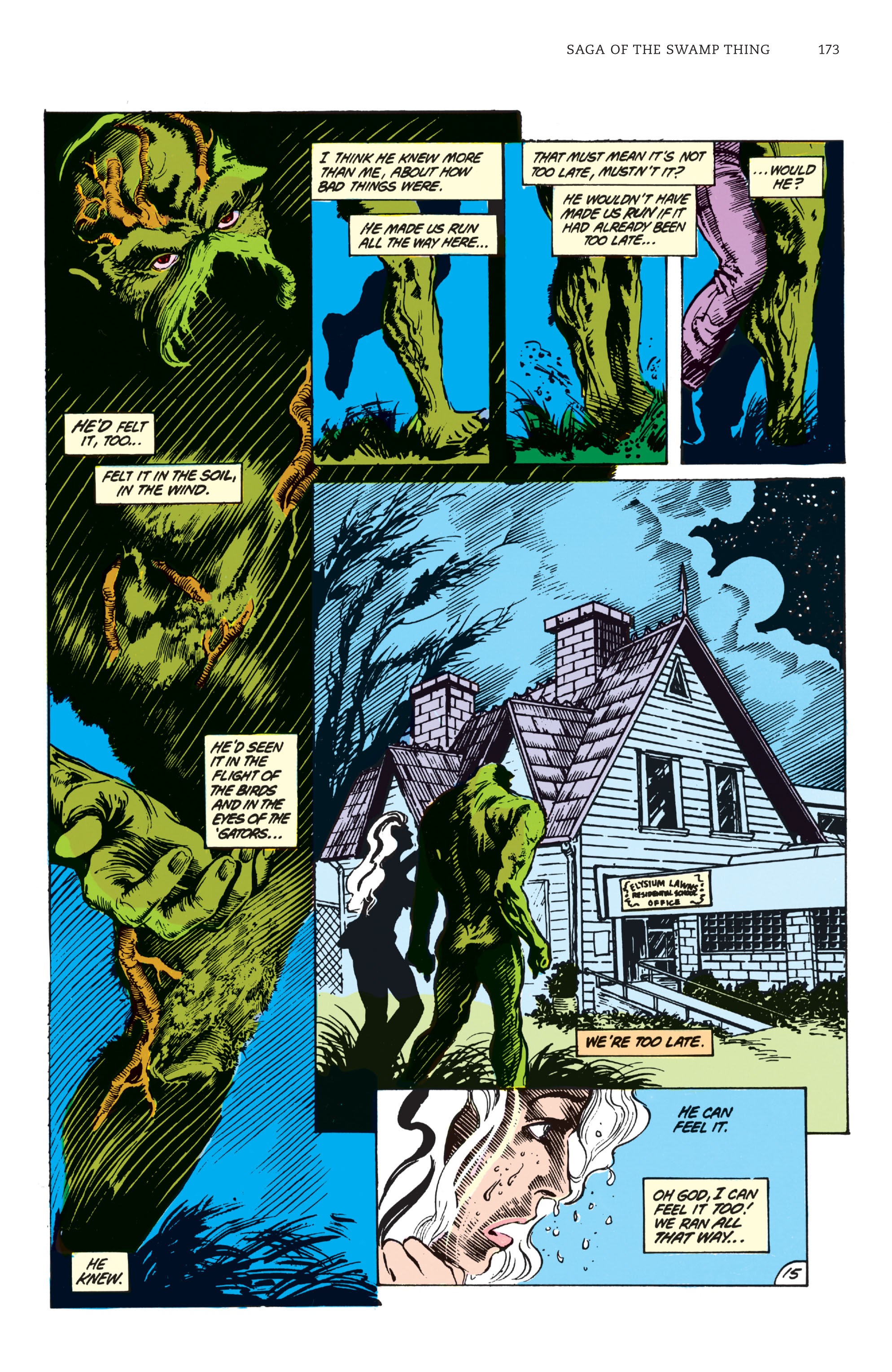 Read online Saga of the Swamp Thing comic -  Issue # TPB 1 (Part 2) - 69