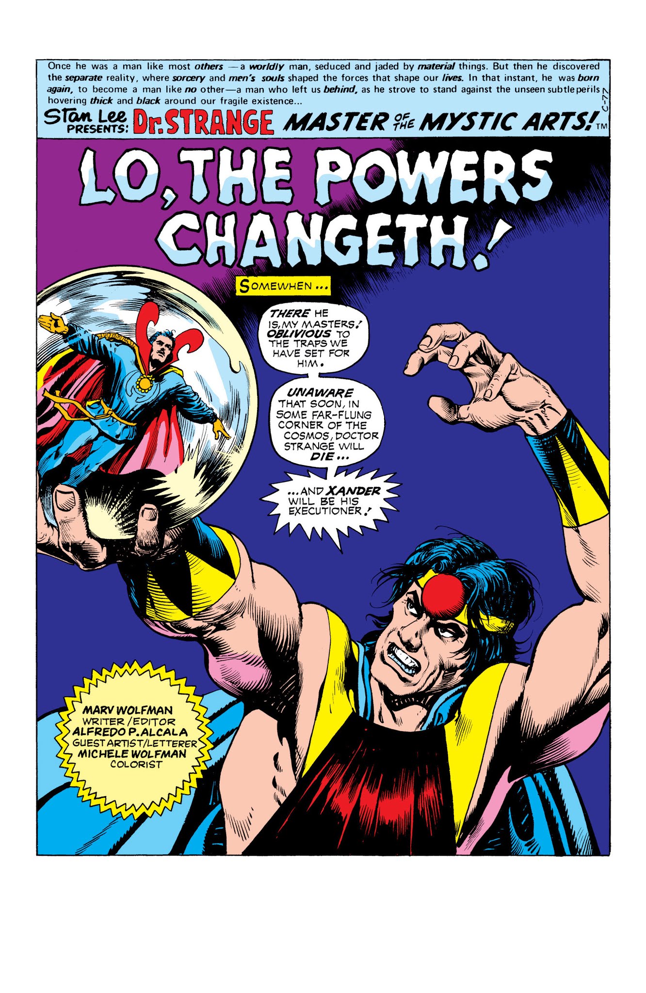 Read online Marvel Masterworks: Doctor Strange comic -  Issue # TPB 6 (Part 2) - 89
